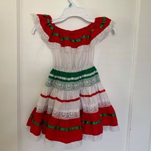 Mexican girls dress size 1-2 T